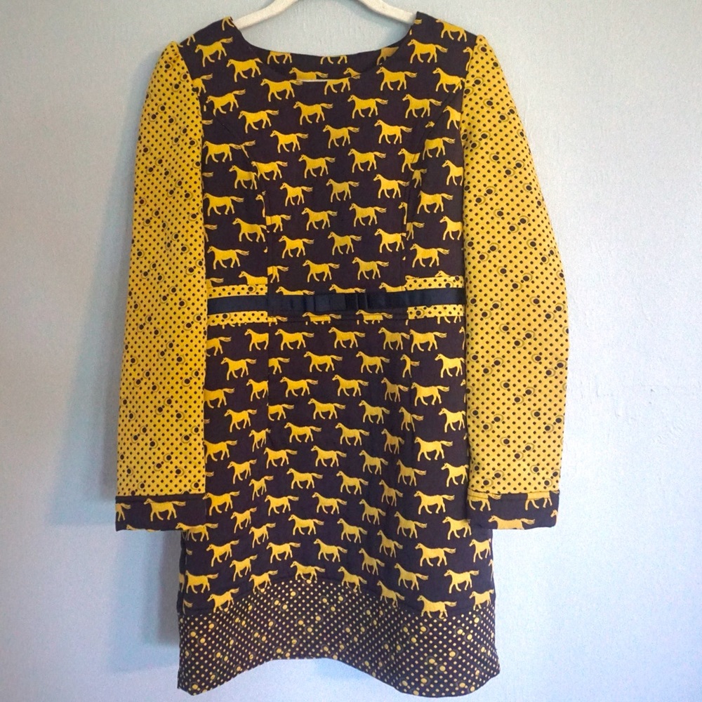 Horse Lovers!  Exotic Designer Dress!  Medium!